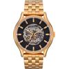 NIXON Spectra A1323 - Black/Gold - 100M Water Resistant Unisex Automatic Fashion Watch (40mm Watch Face, 20mm-18mm Stainless Steel Band)