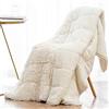 Wemore Coperta ponderata in pelliccia sintetica sherpa, comoda e soffice coperta in pile Sherpa a pelo lungo, per adulti, 6,8 kg, soffice coperta pesante in sherpa pelosa, per letto e divano, 121 x