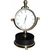 AEspares 5.1cm Luna Marmo Orologio Nautico Orologio Quarzo Romana Numero Ottone Fatto ECS