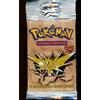 1999 Pokemon Unlimited Fossil Booster Pack Zapdos Artwork Factory Sealed