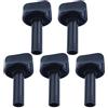 Gubeter 5Pcs Carburatore Choke Manopole Kit, Per Stihl Br350 Br430 Br450 Sr430 Sr450 Blower Part, 4244 182 9502