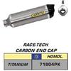 Arrow Terminale di Scarico Arrow Race-Tech titanio con fondello ca