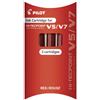 PILOT V5/V7 CARTUCCIA PK3 rosso 259300302, red