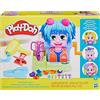 Hasbro Play-Doh, Playset Salone delle Acconciature con 6 Vasetti, Giocattoli di Fantasia con Barattoli Colorati, Giochi per Bambini e Bambine da 3 Anni in su