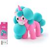 HEY CLAY Set creativo pasta modellabile,Unicorno Nuvola,Hey Clay,Eta 3+