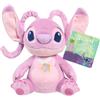 JUSTPLAY Disney Stitch Peluche Angel , Peluche profumato all`ananas con suono 15 cm, Eta 2+