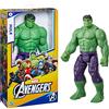 Marvel Avengers Titan Hero Series Blast Gear, Action Figure di Hulk, Classe Deluxe, di 30 cm,Hasbro,Eta 4+