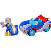 Marvel, Iron Man e i Suoi Fantastici Amici, Thor Thunder Roadracer, Action Figure e Veicolo Giocattolo, Hasbro, Eta 3+