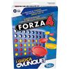 Hasbro Forza 4, I Gioca Ovunque, Gioco Portatile, Giocattolo di Strategia Verticale per 2 Giocatori ,Hasbro,Eta 6+