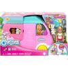 Mattel Barbie - Camper di Chelsea 2 in 1, playset con veicolo che si trasforma in un campeggio e mini bambola Chelsea, 2 cuccioli e 15+ accessori inclusi,Mattel , Eta 3+