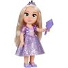 Jakks Pacific Disney Princess Bambola 38 cm di Rapunzel, con i Suoi Abiti Iconici Arricchiti da Dettagli Glitterati, Tiara Scintillante e Scarpette Coordinate, i Suoi Occhi Brillano,Jkks,Eta 3+