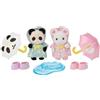 EPOCH GAMES Sylvanian Families - Amici dell`Asilo - Sotto la Pioggia, Epoch, Eta 3+