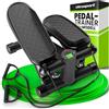 Ultrasport Mini Stepper Fitness Casa con Display LCD Multifunzione e Fasce di Resistenza I Home Stair Stepper, Twist up down