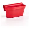 Fioriera da Balcone per Ringhiera 50X21H23 Rise Up Euro3plast, ROSSO
