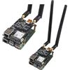ZDE ZP596 PCIe to M.2 E Key WiFi7 6 6E 5 PCIe to 2.5G Ethernet Network Port HAT Adapter Expansion Board 2.5GB 2.5GBE for Raspberry Pi 5 Support Google TPU WiFi 7 BE200 WIFI6E AX210 MT7922 WIFI6 AX200