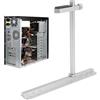 ASHATA Supporto per scheda grafica per supporto GPU, supporto regolabile per scheda grafica contro l'abbassamento, supporto GPU in lega di alluminio 9 cm 12 cm 14 cm ventola, per custodia ITX MATX ATX (noce