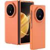 GIOPUEY Cover Compatibile con Honor Magic V5, Materiale PC Rigido Custodia, Comodo e Liscio al Tatto Case，Antiurto, Anti-Impronta - Orange