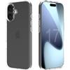 Captor Cover iPhone 17, Custodia Trasparente in Silicone Morbido, Anti-Ingiallimento, Flessibile e Resistente per iPhone 17 Cover (Bordi Rialzati)