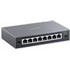 XikeStor Switch Managed 8 Porte 2.5GbE + 1 Porta 10GbE SFP+ | VLAN/QoS/LACP/STP | Guscio Metallico Senza Ventola | per NAS/PC Gaming/WiFi 6 AP | Plug & Play