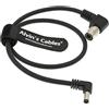 Alvin's Cables 4 Pin Hirose Maschio a DC Jack Angolo Retto Cavo per Blackmagic Cinema Camera 4K 45CM