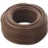 DIMELITALIA Lunghezza Metri 25, Sezione Conduttore 3x2,5mmq, CONFEZIONE 1 *** Cavo elettrico gommato marrone multipolare fs18or18 3 fili