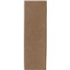 HAMID Tappeto per interni/esterni Nansa, in fibra di animali riciclata - Lavabile e impermeabile - Ecologico e sostenibile - Tappeto per corridoio (250x80 cm, Marrone)