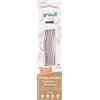 Gründl Addi CraSy Snakes - Aghi ergonomici a forma di onda con garanzia a vita - Ferri da maglia per calze - Aghi per maglieria - 100% alluminio - 15 cm - 3,00 mm
