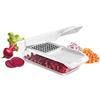 Tescoma 643559 Affettatutto, Acciaio Inossidabile, Bianco, 26 x 12 x 8 cm