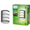 Philips LED Python, Lampada a Parete, per Esterni, LED integrato , IP44, 4000K, Antracite