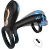 CSEDF-CRYP Anello Vibrante per Lei e Lui, Stimolatore per Clitoride, Vibratoreper Uomo Professionale Anello Pene Lui,Vibratore Anello per Pene da Uomo,Sexytoysys Coppia Sex Toys Sessuali per Uomini Donna Sex Toy