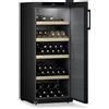 LIEBHERR WSbl 4601 GrandCru Cantina temperata per vini, GARANZIA 10 ANNI INCLUSA* originale LIEBHERR, 166 bottiglie, 1 zona, Nera, 148,4 x 60 cm, Nuova classe E