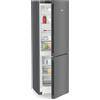 LIEBHERR CNdgc 5203 Pure NoFrost Frigorifero combinato, GARANZIA 10 ANNI INCLUSA, frigo-congelatore con EasyFresh e NoFrost, Grigio Scuro, 185,5 x 60 cm, Nuova classe C