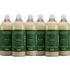 ASKO Gel Lavastoviglie 6 flaconi Detergente per lavastoviglie, senza profumo e senza coloranti, senza fosfonati, senza derivati animali, confezione da 6 flaconi da 1 litro ciascuno, 99% ingredienti naturali, Bottiglia 100% plastica r