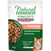 Trainer Natural Straccetti Benessere Digestivo per Gatti Sterilizzati da 70 gr Gusto Salmone