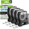 DYMO D1 etichette originali | stampa nera su bianco | 12 mm x 7 mm | etichette autoadesive per etichettatrice LabelManager | 4 pezzi