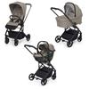 Foppapedretti Trio Tic Toc con Passeggino, Navicella e Seggiolino Auto i-Size 40-87cm - Foppapedretti Desert