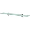 vidaXL Mensola Galleggiante in Vetro 60x20 cm Ripiano Muro Espositore Scaffale