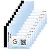 Plakode Google Mappa recensioni - NFC e QR Code - Raccogli le recensioni dei