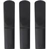 LiebeWH 3pcs Ance per Sax in Plastica Bocchino per Sassofono Contralto Ance Parti 2.5 Accessorio per Ance di Riparazione per Sassofono Nero