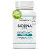 Vitaminact Biotina Plus 450 µg - Integratore Capelli e Unghie Donna e Uomo con Zinco, Equiseto, L-Cisteina e L-Metionina - Mantenimento di Capelli Normali - 120 Compresse - Vitaminact.