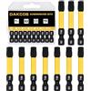 DAKCOS 1/4/ Hex T40 Bit lungo, Torx Bit T40, assortimento di punte S2