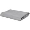 vidaXL Telone 650 g/m² Resistente all'Acqua Anti UV Antistrappo con Occhielli in Metallo Incerato Rivestimento PVC Telo Protezione 1,5x20 m Grigio