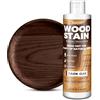 YumCraft Mordente per Legno 250ml Rovere Scuro Opaco a Base d'Acqua, Vernice per Legno Interni ed Esterni, Mobili Armadi Mensole Porte, Colorante Asciugatura Rapida, Basso Odore, Atossico, Wood Stain