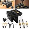 Ovshnrr Dima per Fori a Tasca Kit di Dima per Spinatura Legno Guida di Foratura per Angolo Posizionatore Localizzatore di Fori Obliqui Carpentieri Guida di Perforazione Regolabile