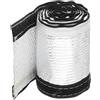 QUARKZMAN Guaina Termica in Alluminio 1,5 mm 9/16 ID x 3,2Ft Guaina Termica in Alluminio Metallizzato in Fibre di Vetro per Cavi di Alimentazione Cavi Cablaggio Elettrico
