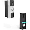 HOLACA Supporto orientabile compatibile con Tapo D235/D225/D210/TD21 Video Campanello - Orientabile fino a 45° (campanello video non incluso)