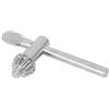TopHomer Chiave per mandrino con manico a pollice, 8 mm, chiave per mandrino per trapano elettrico, strumento di bloccaggio per mandrino da 3-16 mm (cromata)