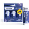 PromoPharma Nutritask Shot All In One - Energia, Muscoli e Pelle - Box da 6 x 60 ml | Con Rodiola Rosea, Vitamina C, E, D