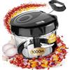 LEBENLANG Tritatutto Manuale A Corda - Trita Verdure A Mano 1 Litro & Senza BPA | Frullo Il Tuo Tritatutto Chopper Prezzemolo Taglia Cipolla Tritaverdure Frullatore Piccolo Da Cucina Professionale