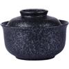 TuYines Ciotola in ceramica con coperchio per ramen, Ciotola giapponese, Ciotola per ramen in porcellana, Ciotola per noodle istantanei, Ciotole per zuppa, Stoviglie giapponesi, per pho, cereali